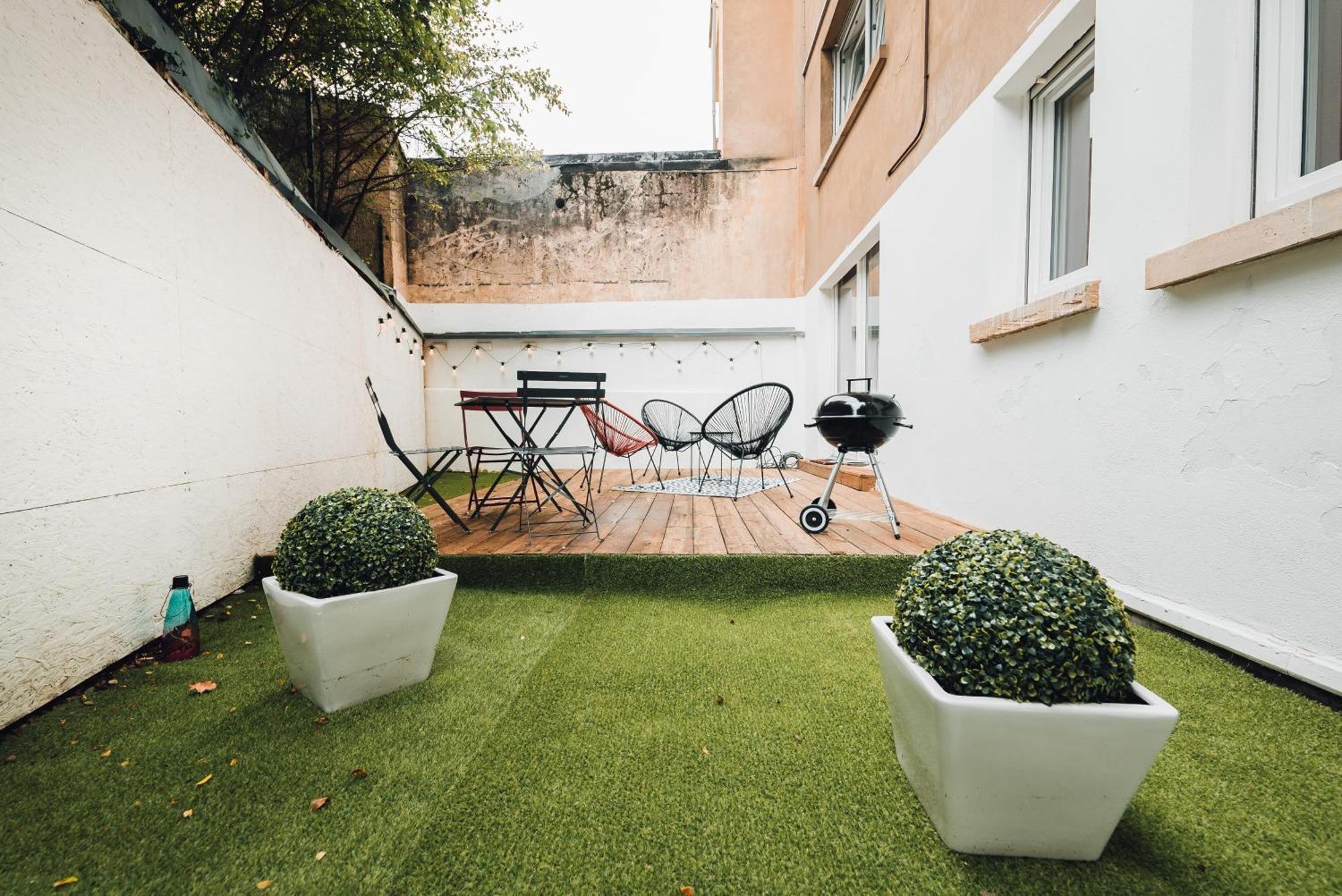 Cozy Central Studio With Private Terrace Luxembourg Exterior photo